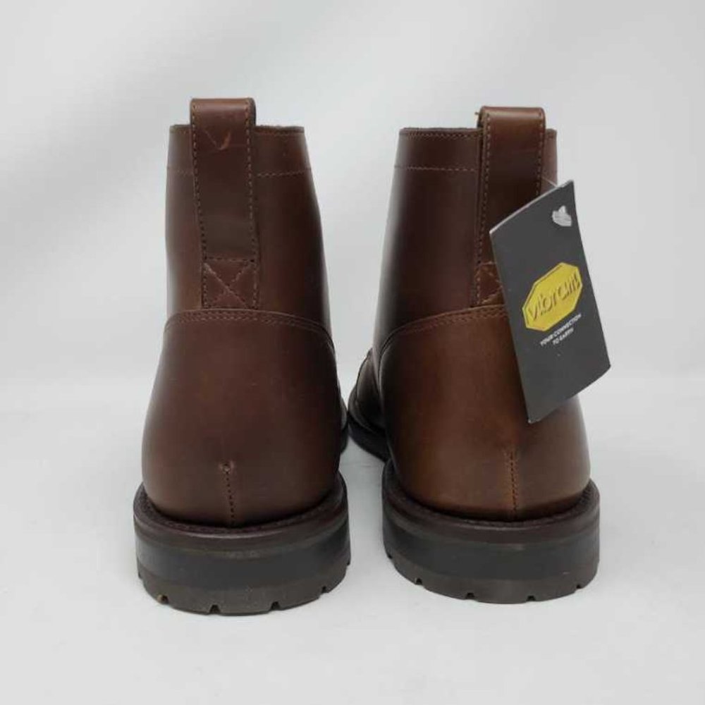 New men's 12 J Crew Kenton leather cap toe boots - Picture 10 of 15